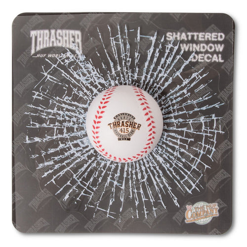 stickers huf GRAND SLAM BALL STICKER - WHITE