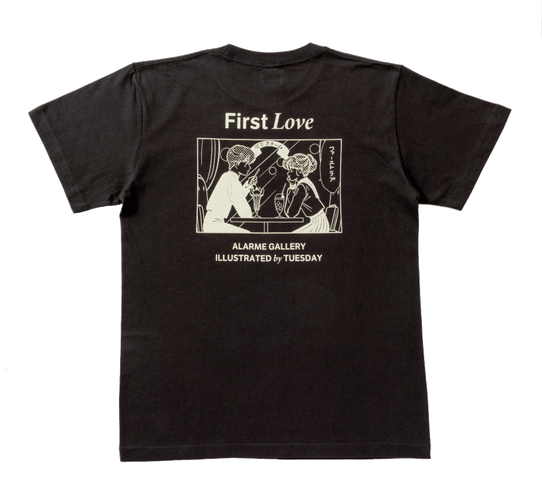 t-shirt alarme gallery FIRST LOVE TEE