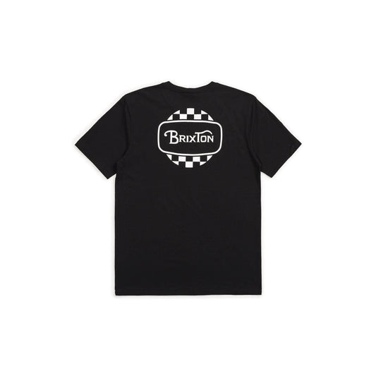 brixton Bellfast S/S Plfk Tee Black foto 2