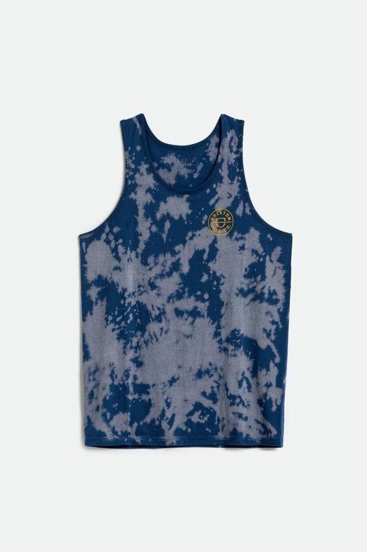 brixton Crest Tank Joe Blue Cloud Wash foto 1