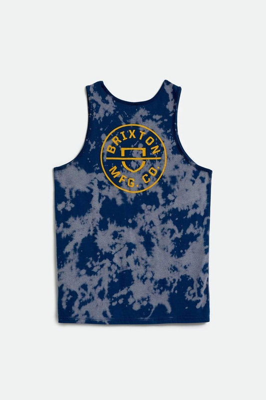 brixton Crest Tank Joe Blue Cloud Wash foto 2