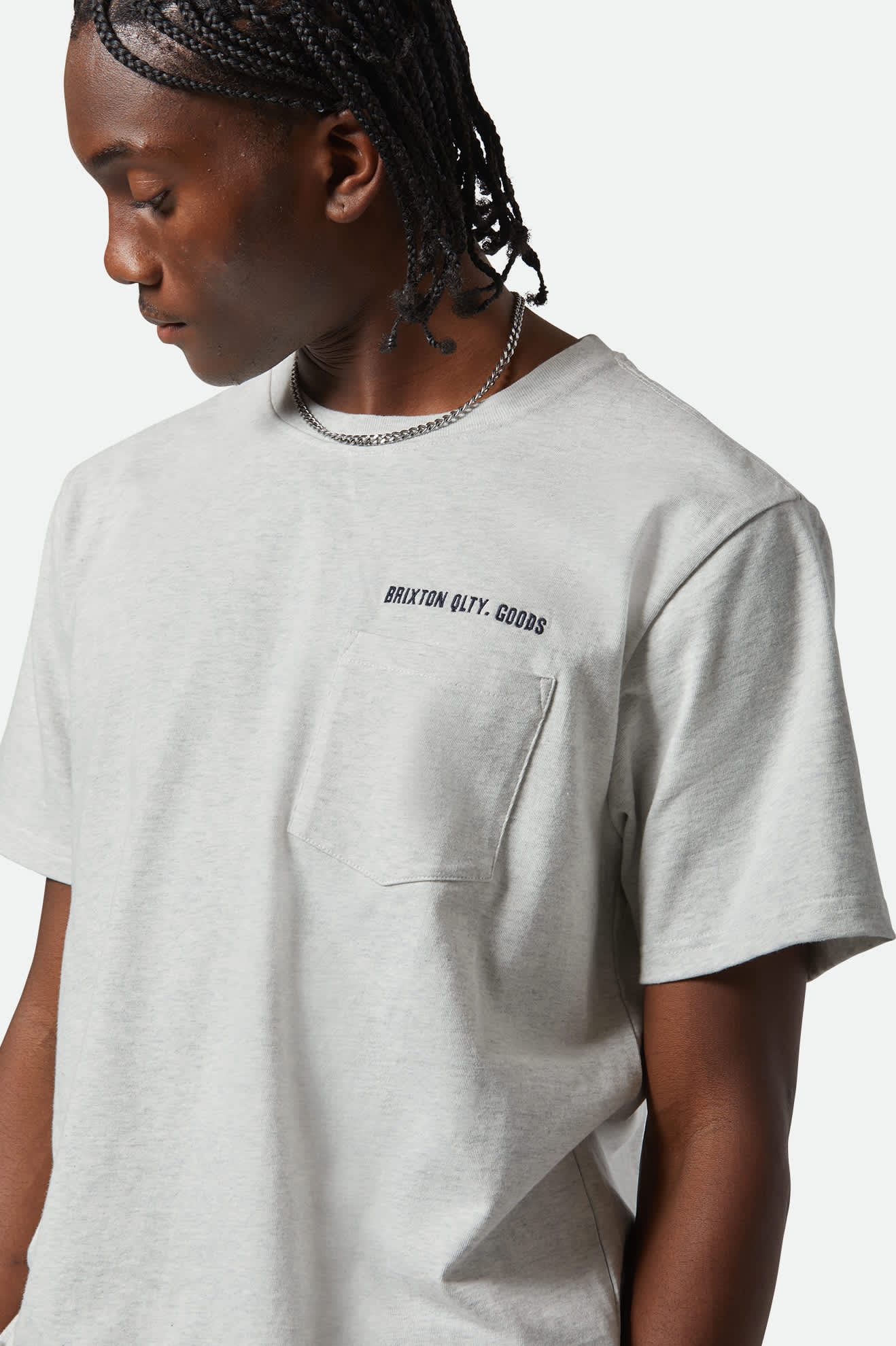 brixton t-shirt Emb Heavy Weight Pkt Tee
