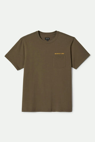 t-shirt brixton EMB HEAVY WEIGHT PKT TEE