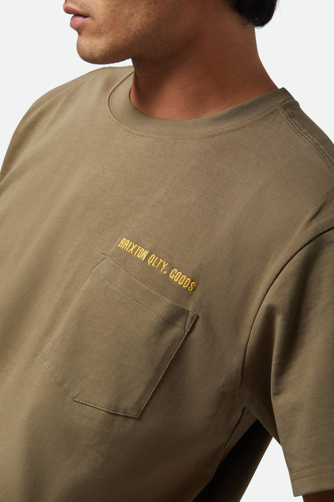 brixton t-shirt Emb Heavy Weight Pkt Tee