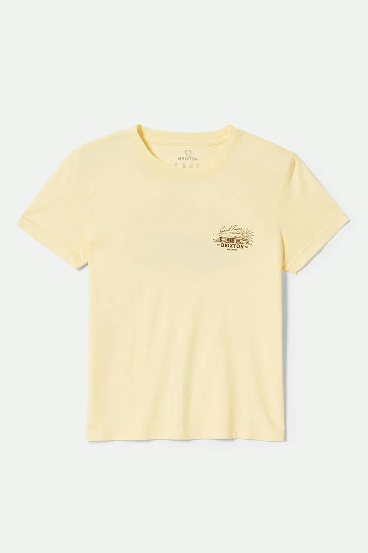 brixton t-shirt Good Times Fitted Crew Tee
