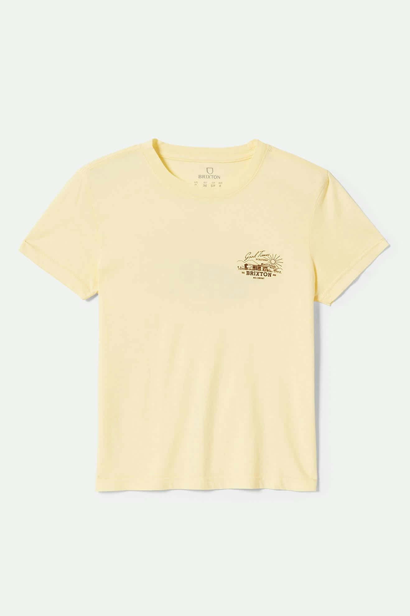 brixton t-shirt Good Times Fitted Crew Tee