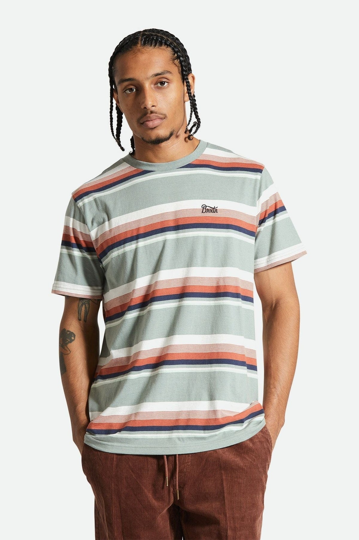 brixton t-shirt HILT STITH S S KNIT