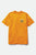 t-shirt brixton KIT S/S STT - GOLDEN GLOW WORN WASH
