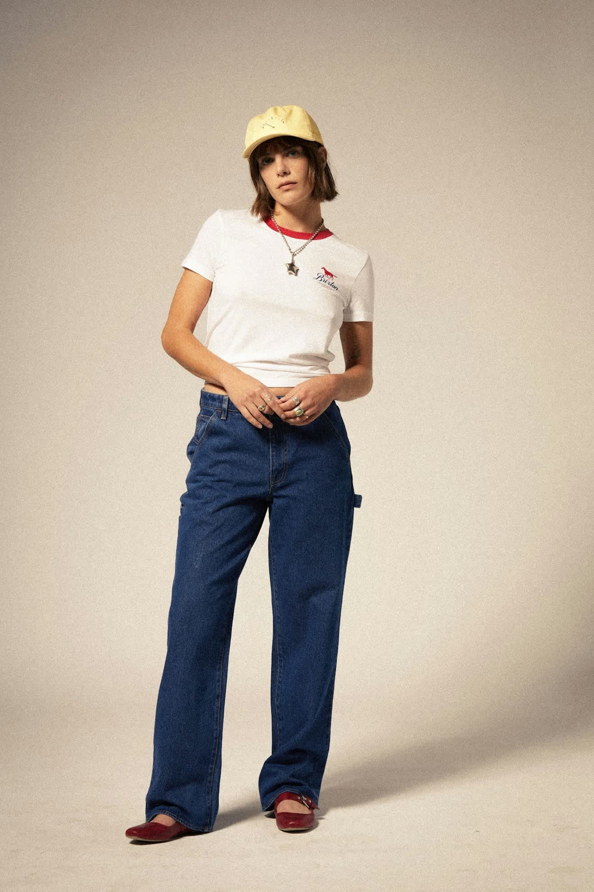 brixton t-shirt Leisure Activity Fitted Crew T