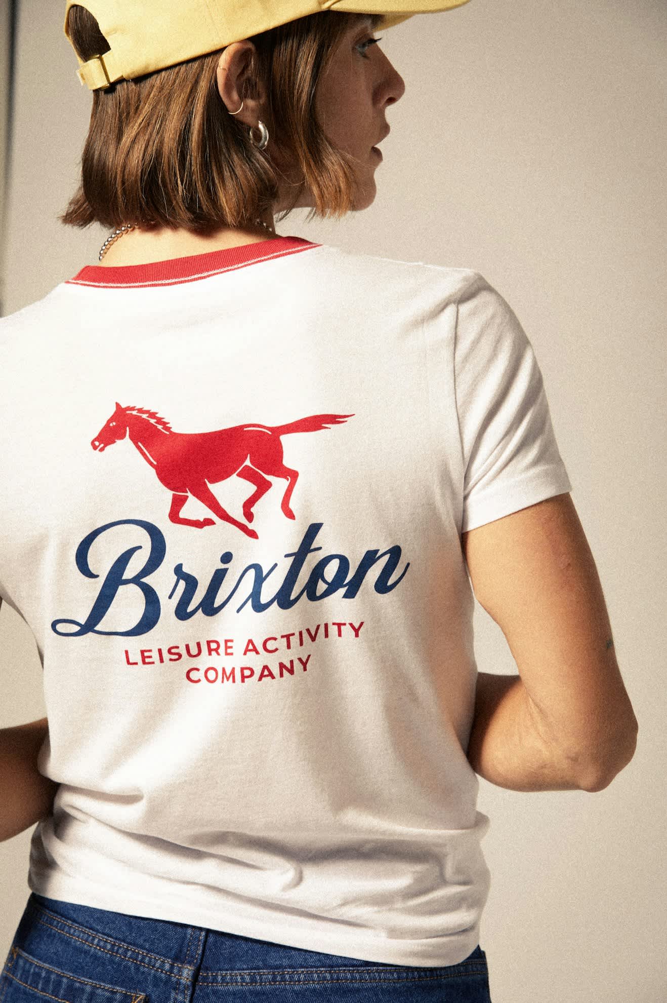 brixton t-shirt Leisure Activity Fitted Crew T