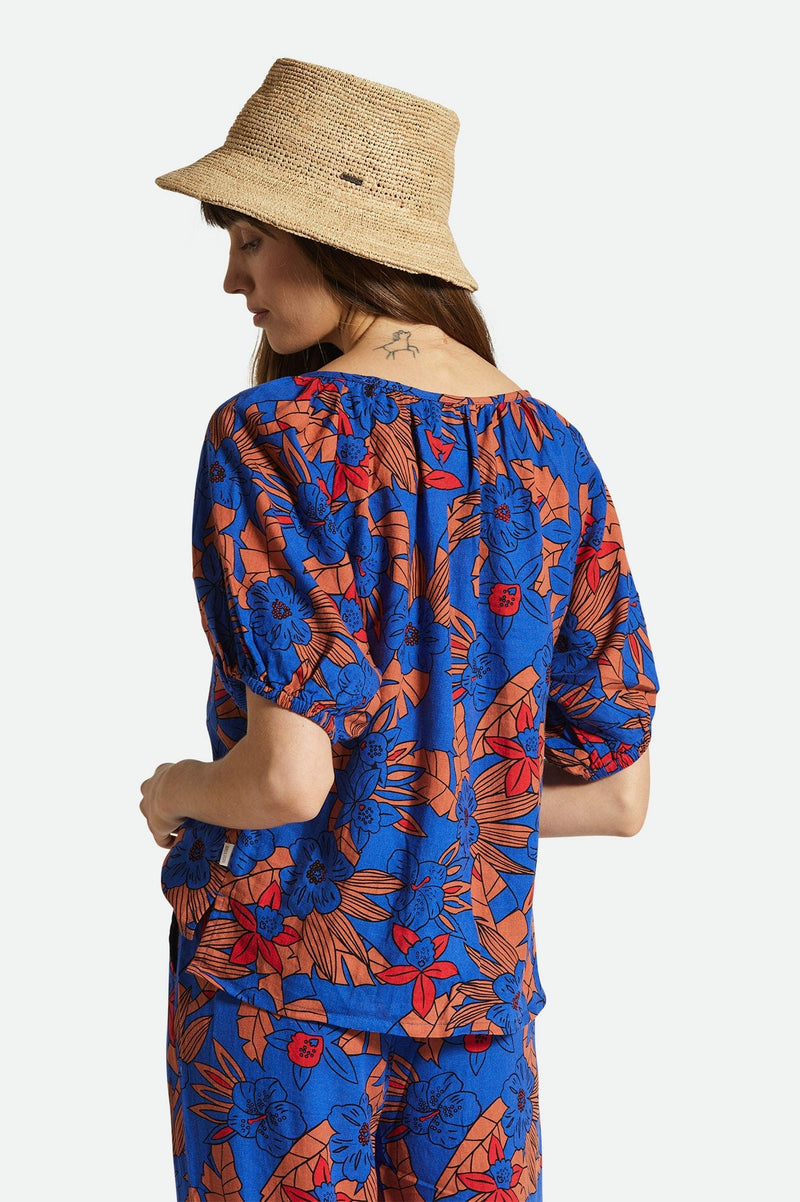 brixton t-shirt MERCADO LINEN TOP