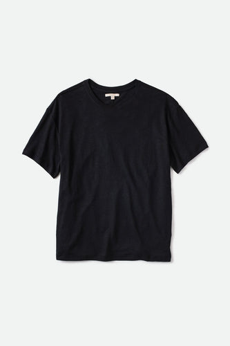 t-shirt brixton MONTAUK OVERSIZED TEE BLACK
