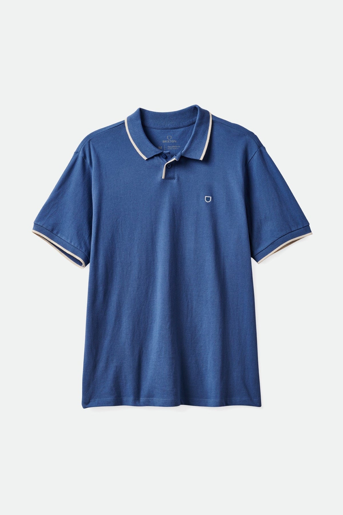 brixton t-shirt PROPER S S POLO KNIT