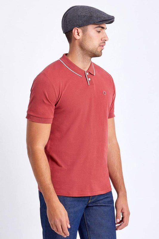 brixton Proper S/S Polo Knit Cowhide Pique foto 1