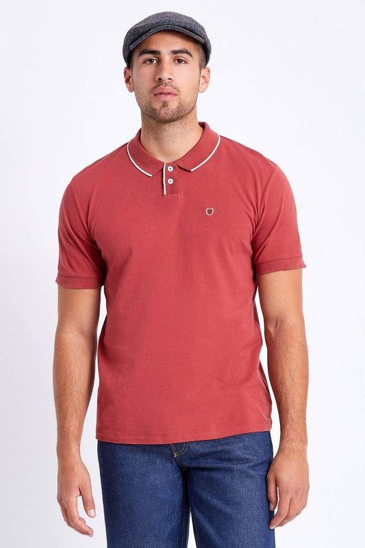 brixton Proper S/S Polo Knit Cowhide Pique foto 3