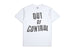 t-shirt brixton STRUMMER OUT OF CONTROL S/S TE WHITE