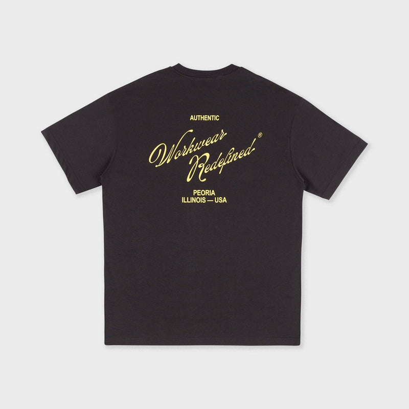 cat wwr t-shirt Authentic Workwear Redefined T Shirt