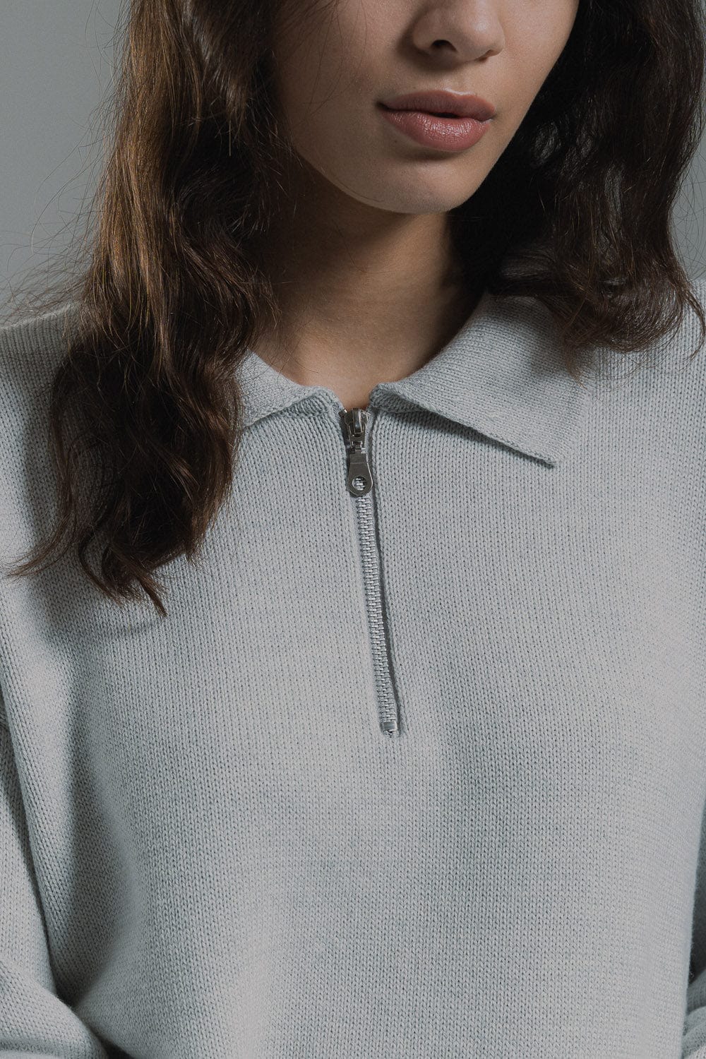cat wwr t-shirt Half Zip Polo Knit