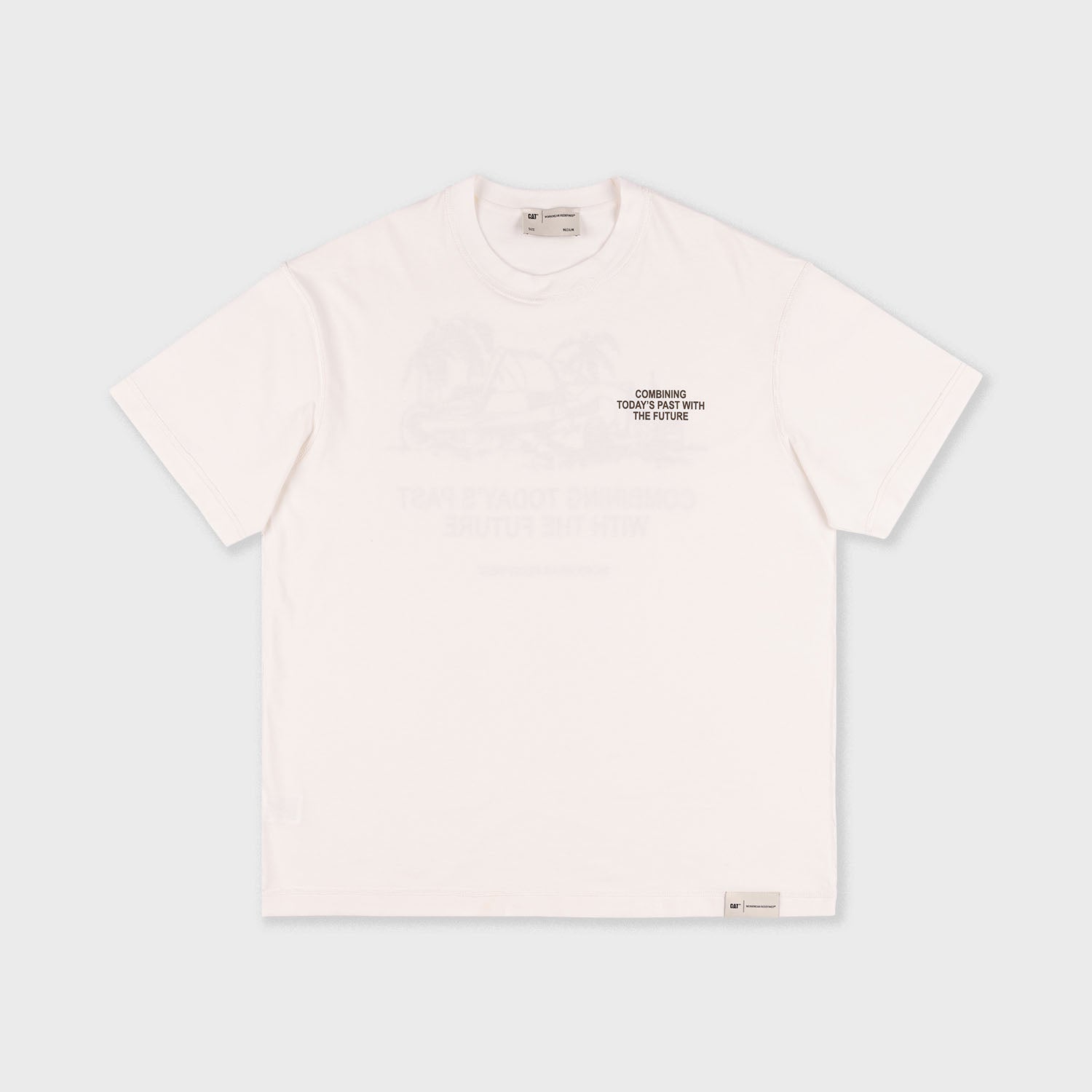 cat wwr t-shirt Past And Future T Shirt