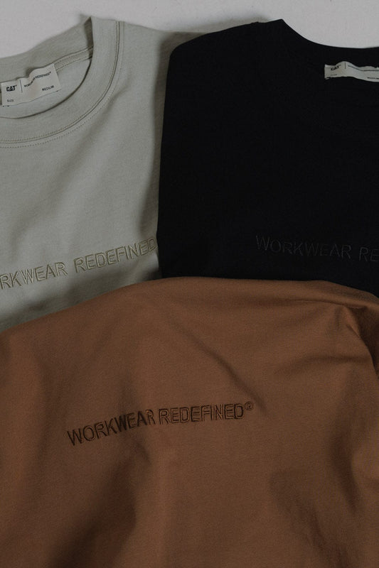 cat wwr Workwear Redefined Embroidery T Shirt foto 7