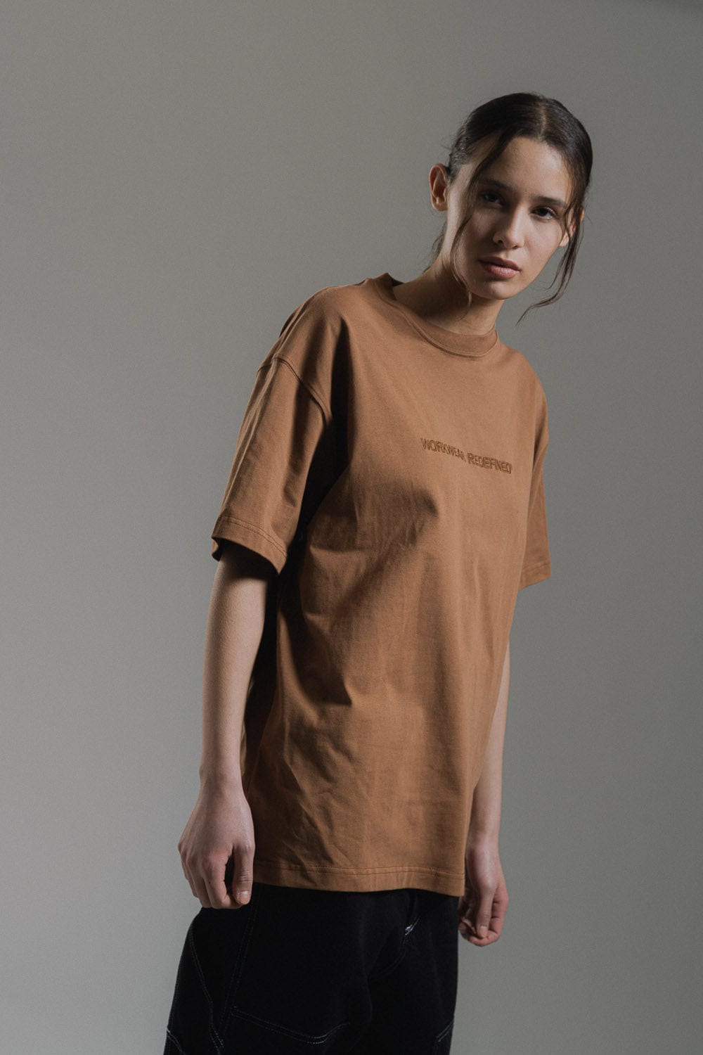 cat wwr t-shirt Workwear Redefined Embroidery T Shirt