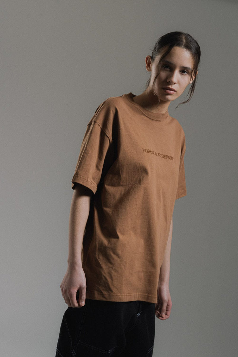 cat wwr t-shirt Workwear Redefined Embroidery T Shirt