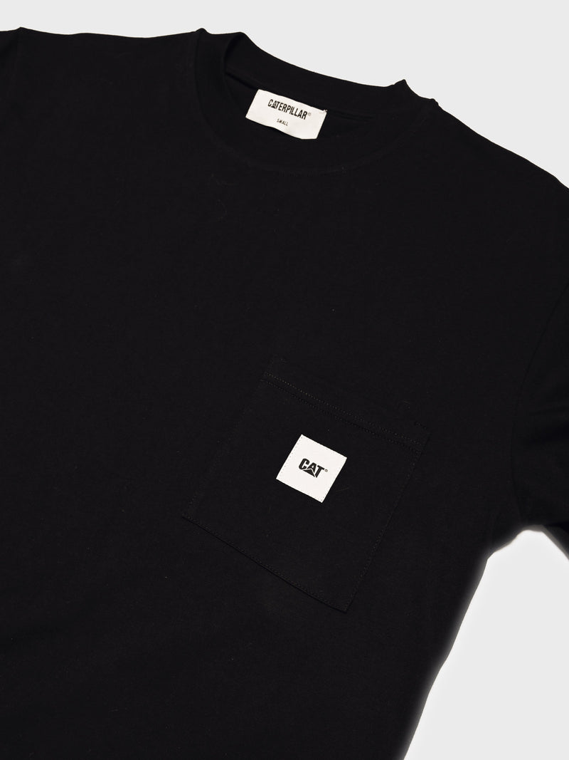 caterpillar t-shirt BASIC POCKET T SHIRT