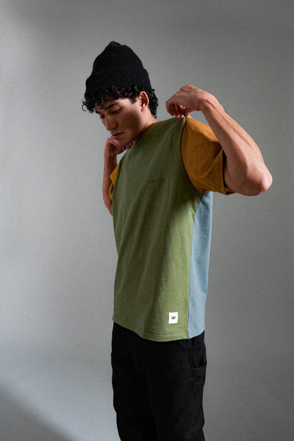 caterpillar t-shirt TRICOLOR T SHIRT