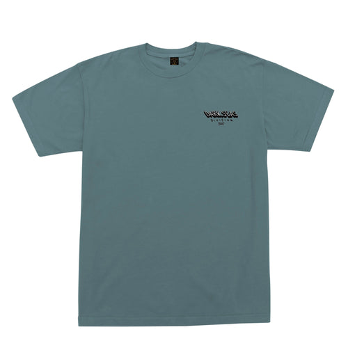 t-shirt dark seas BREAKOUT ORGANIC TEE - SMOKE BLUE