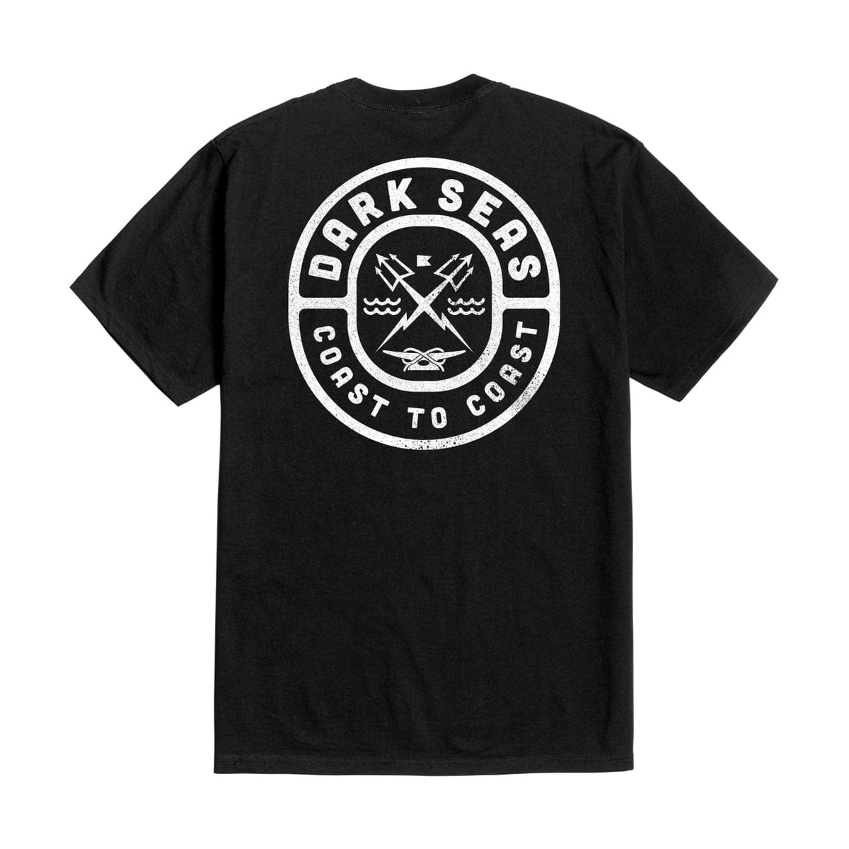 dark seas t-shirt Button Down Stock Pocket Tee