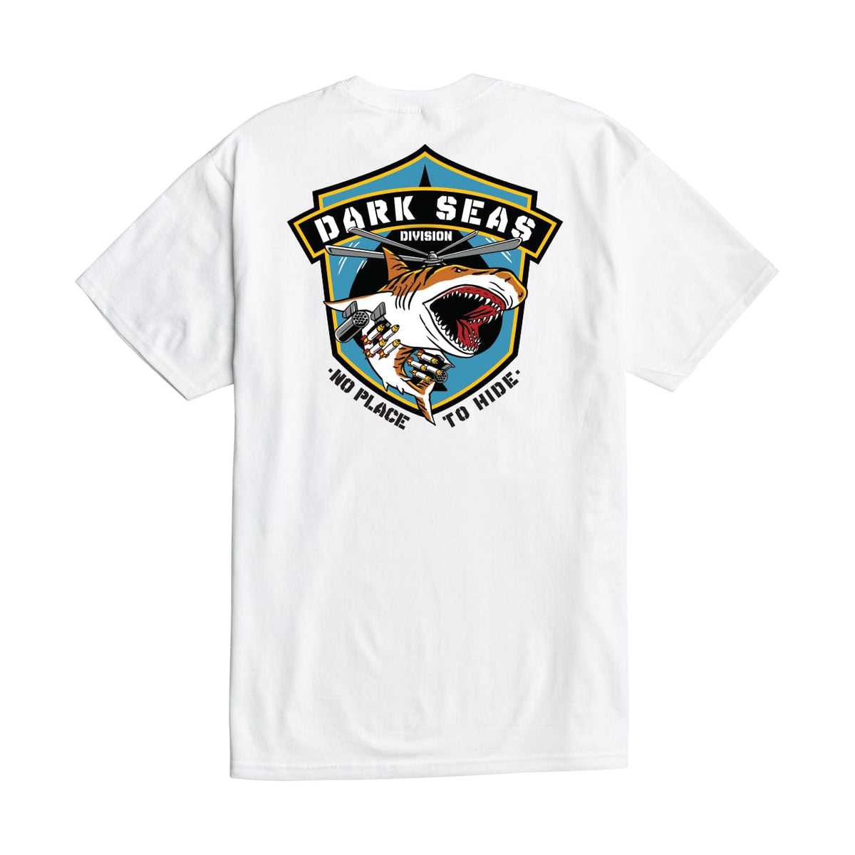dark seas t-shirt Can T Hide Stock Tee