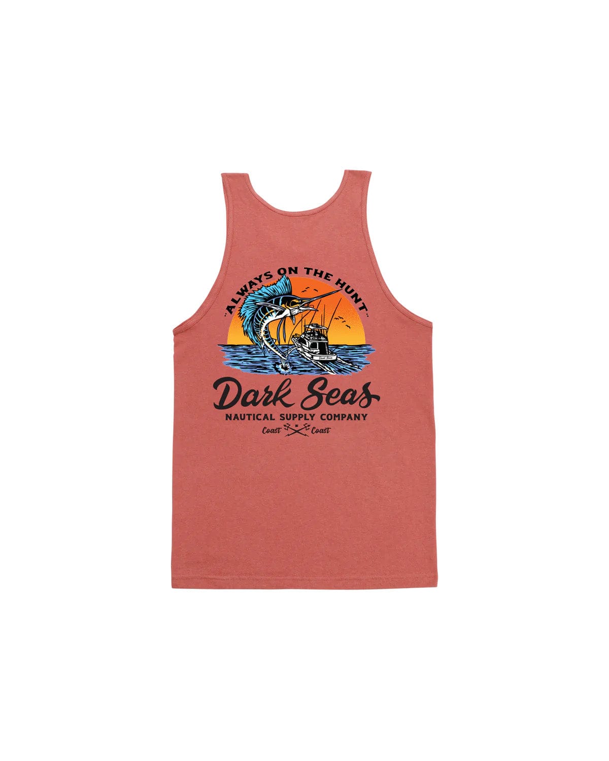 dark seas t-shirt Open Ocean Pigment Tank Top