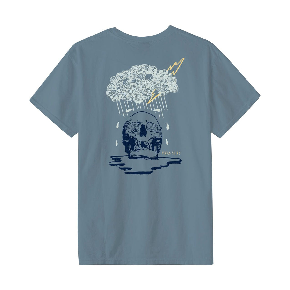 dark seas t-shirt Rain Cloud Pigment Tee