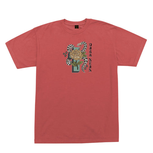 t-shirt dark seas THINK TWICE ORGANIC TEE