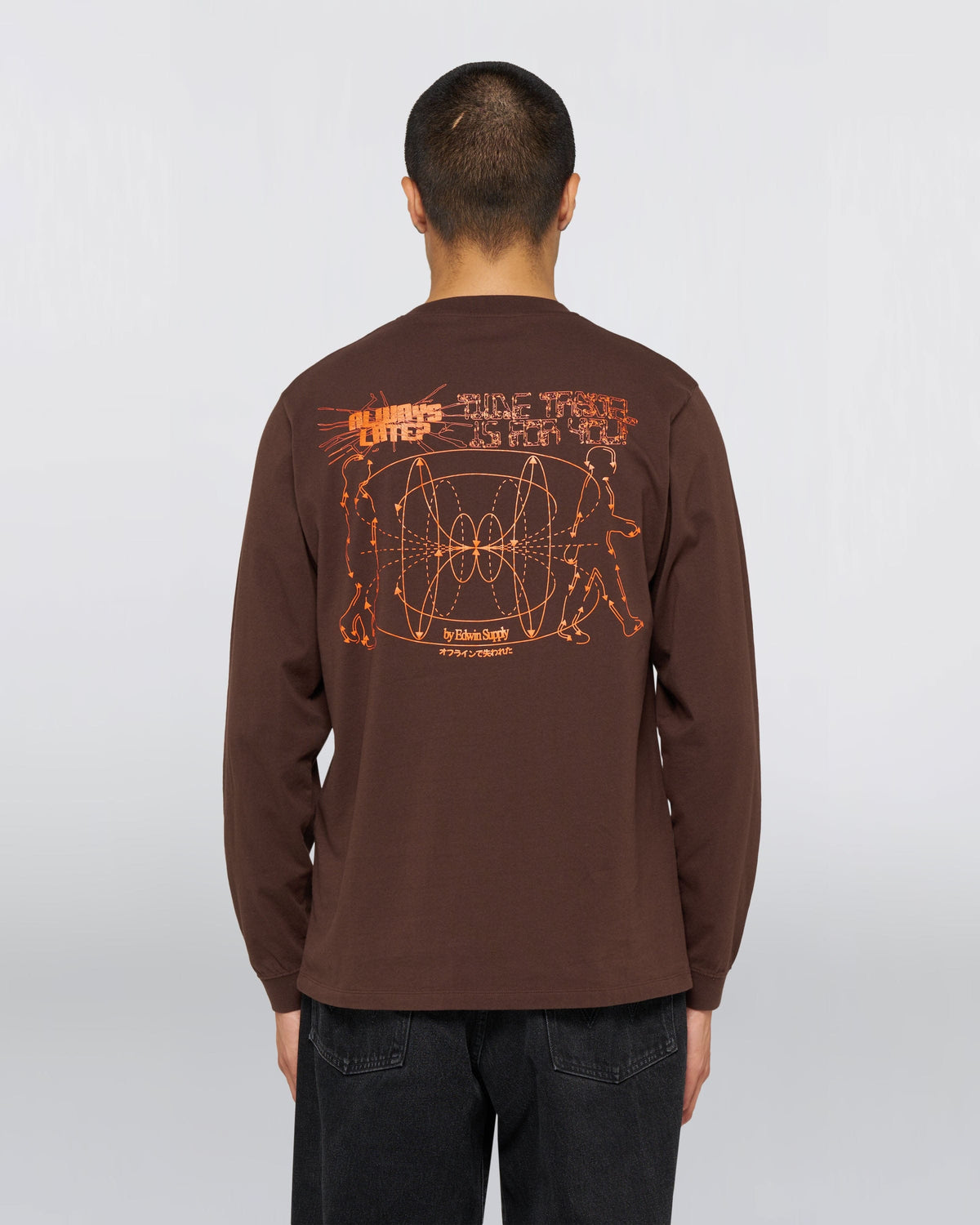 edwin t-shirt Always Late Ts Ls