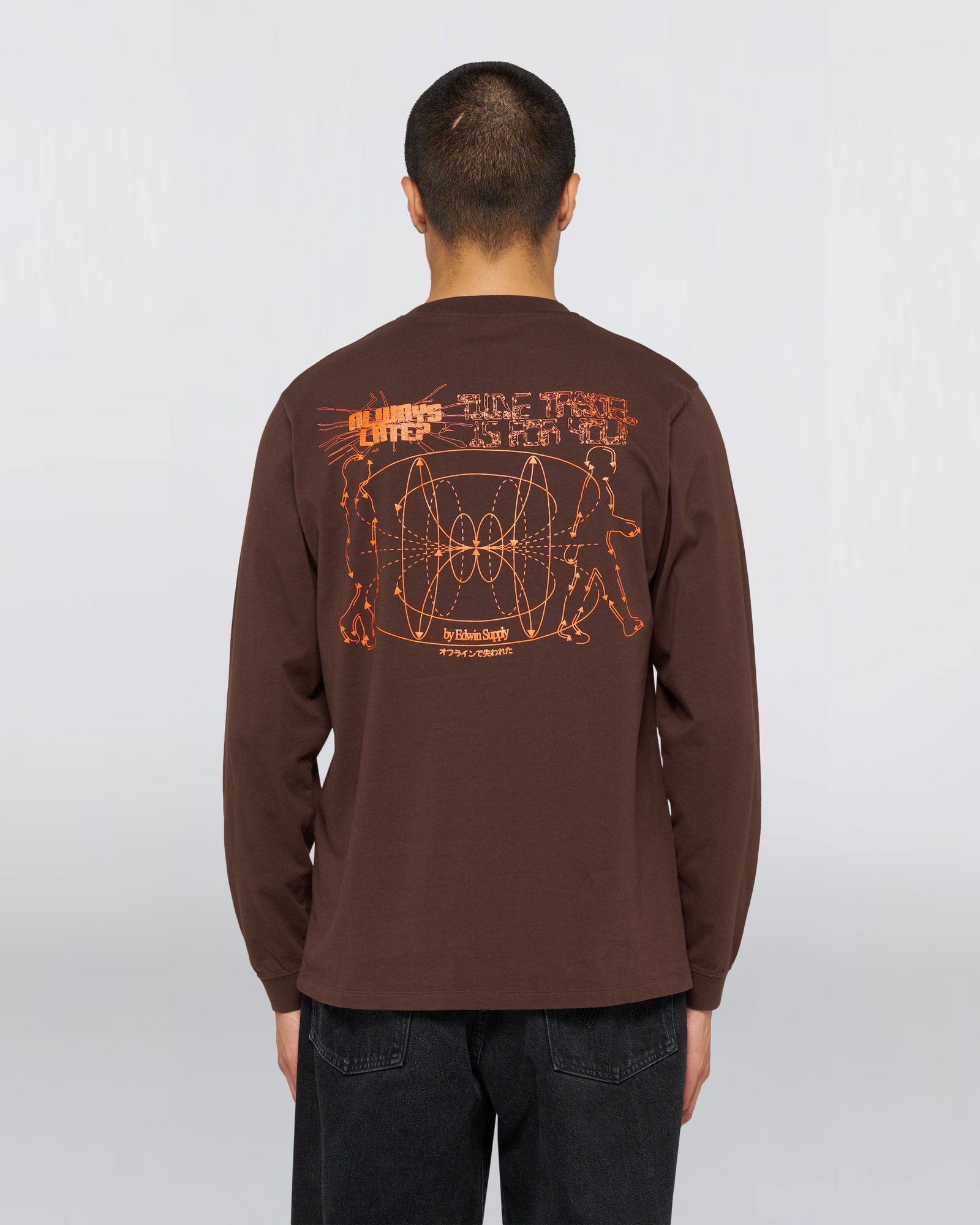 edwin t-shirt Always Late Ts Ls