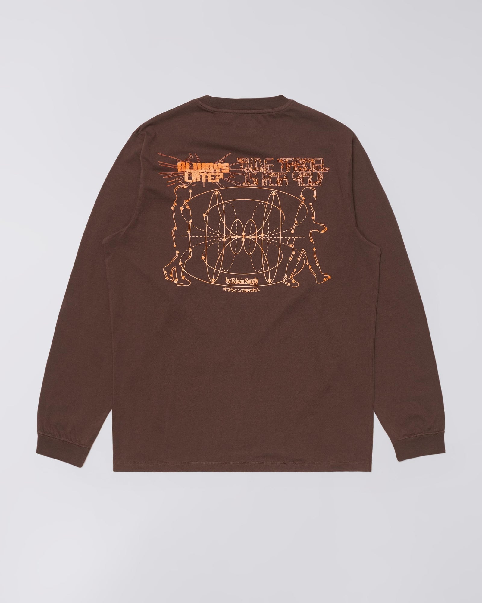 edwin t-shirt Always Late Ts Ls