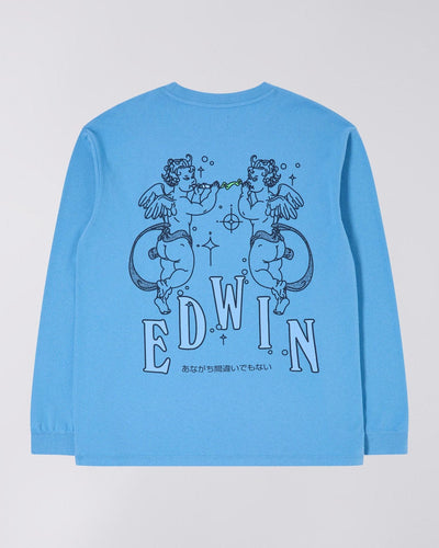 t-shirt edwin ANGELS TS LS