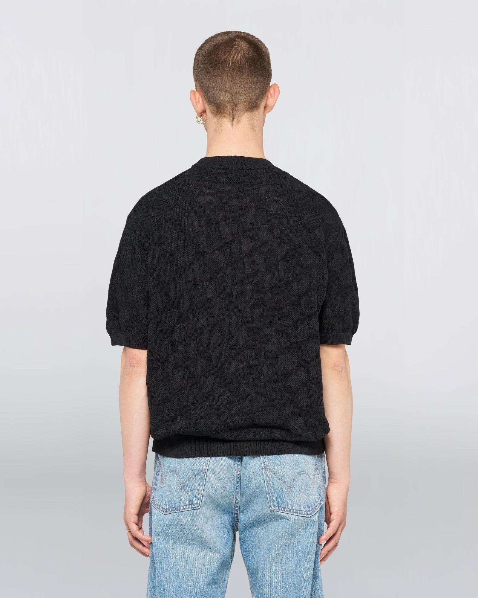 edwin t-shirt Block Knitted Ts