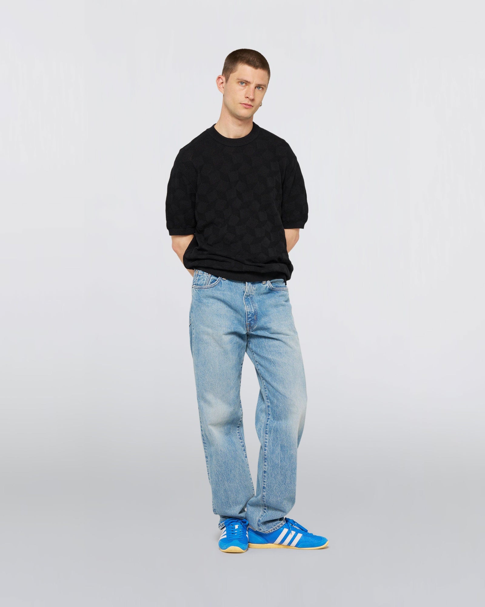 edwin t-shirt Block Knitted Ts