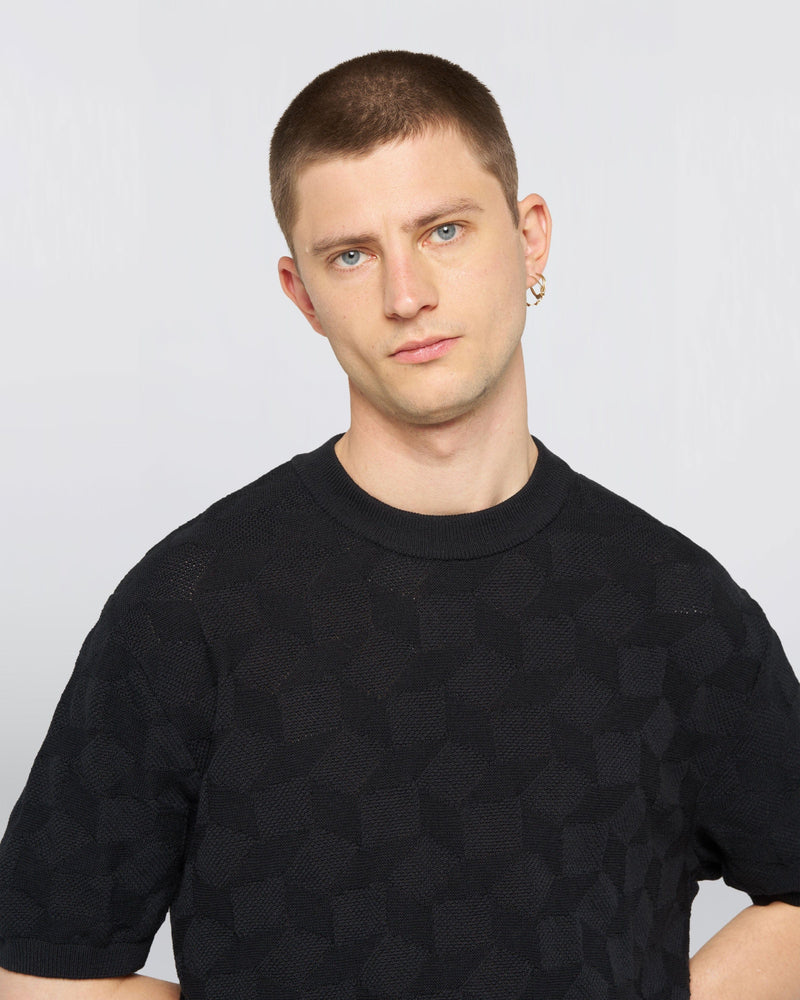 edwin t-shirt Block Knitted Ts