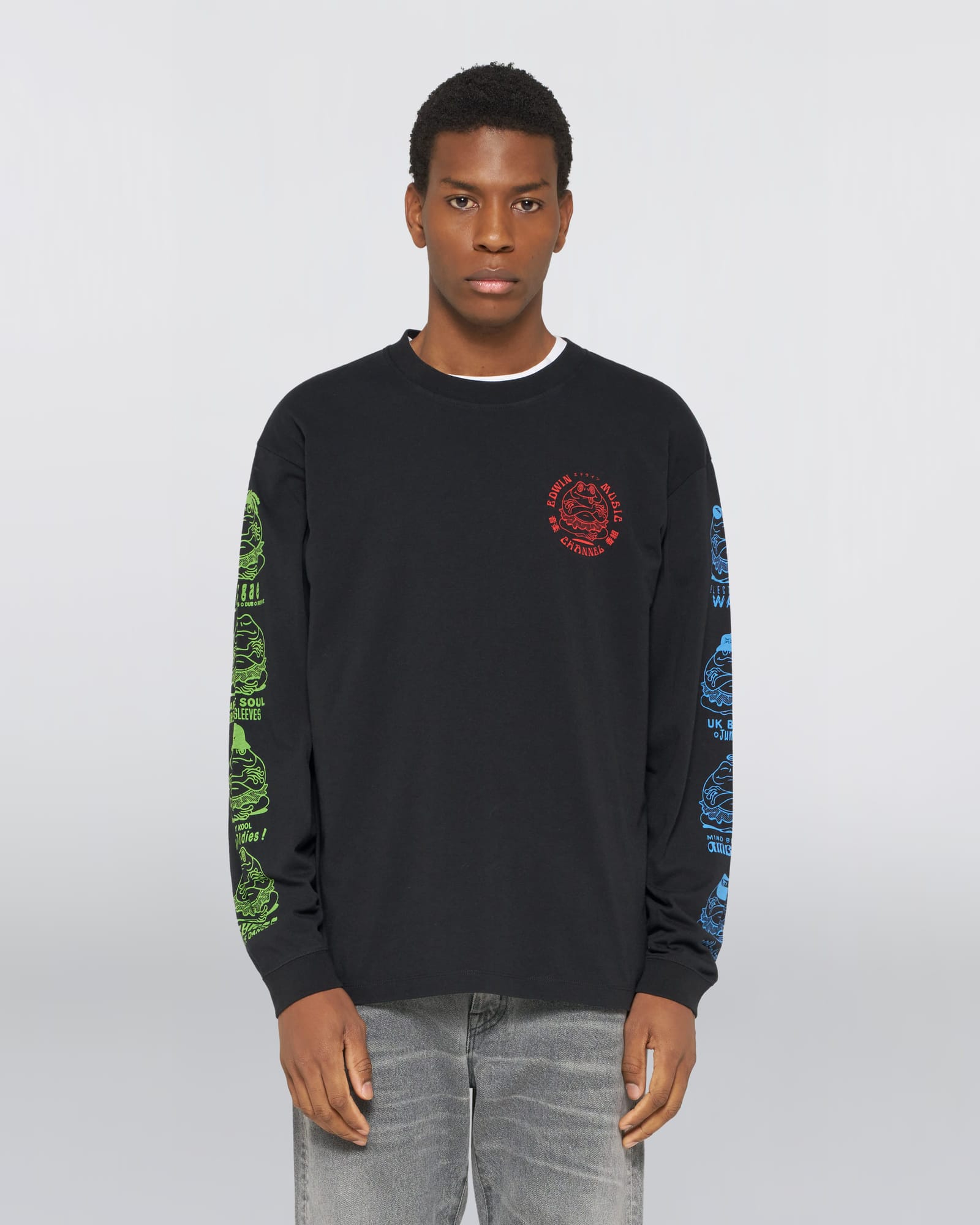 edwin t-shirt Edwin Music Channel Ts Ls