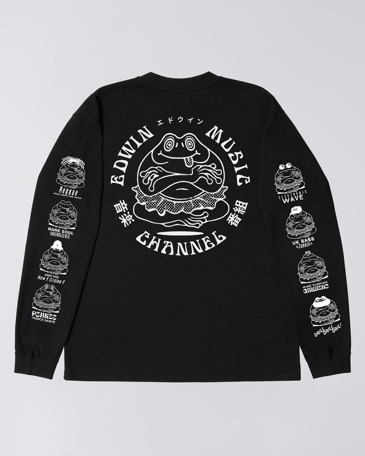 edwin t-shirt Edwin Music Channel Ts Ls
