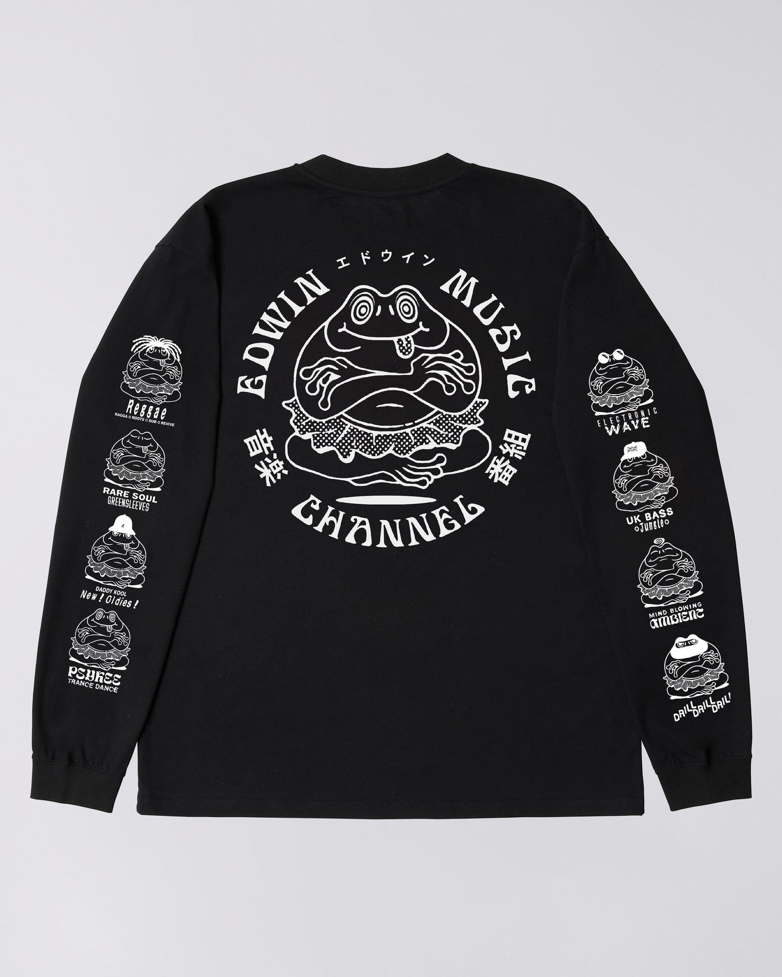 edwin t-shirt Edwin Music Channel Ts Ls