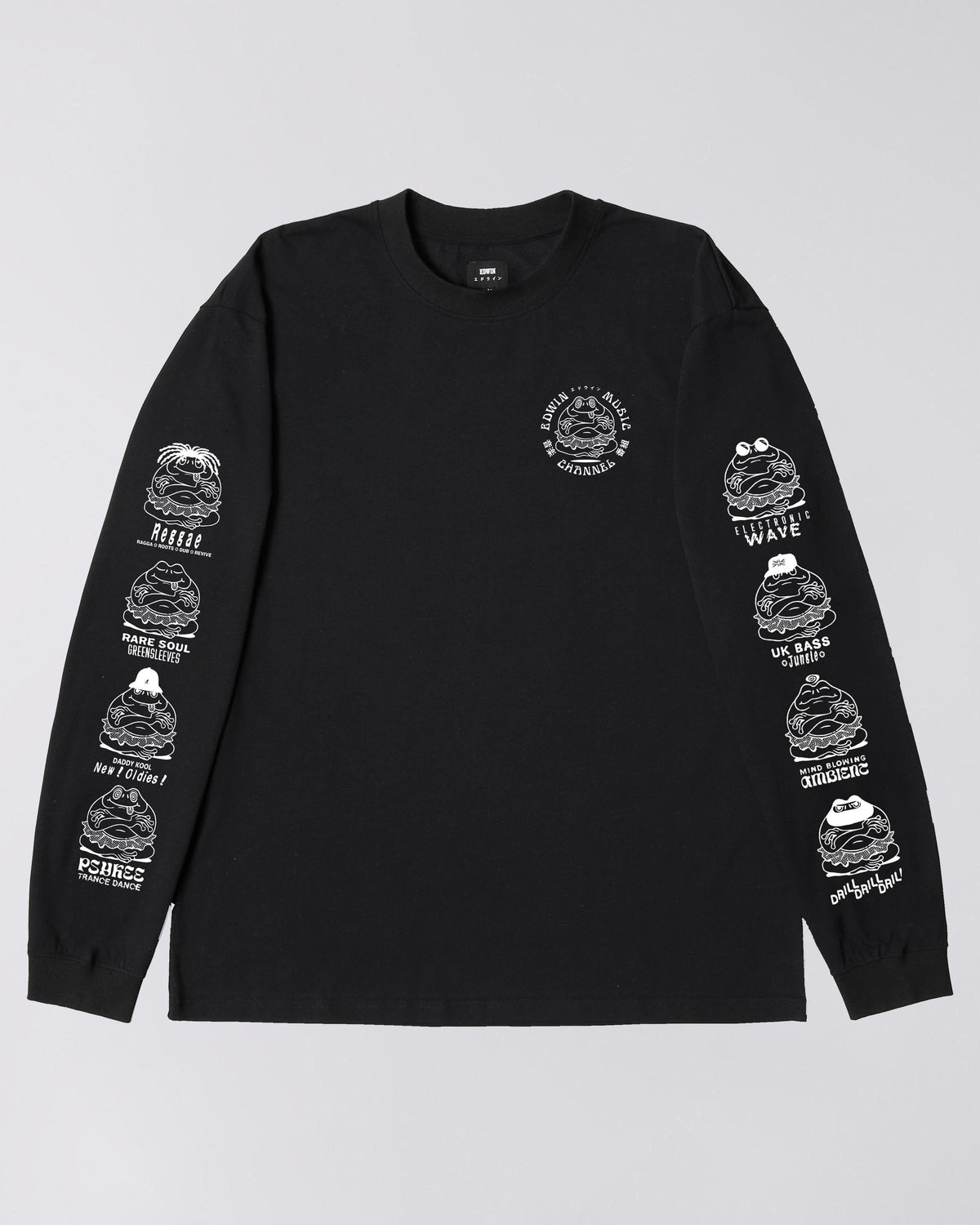 edwin t-shirt Edwin Music Channel Ts Ls