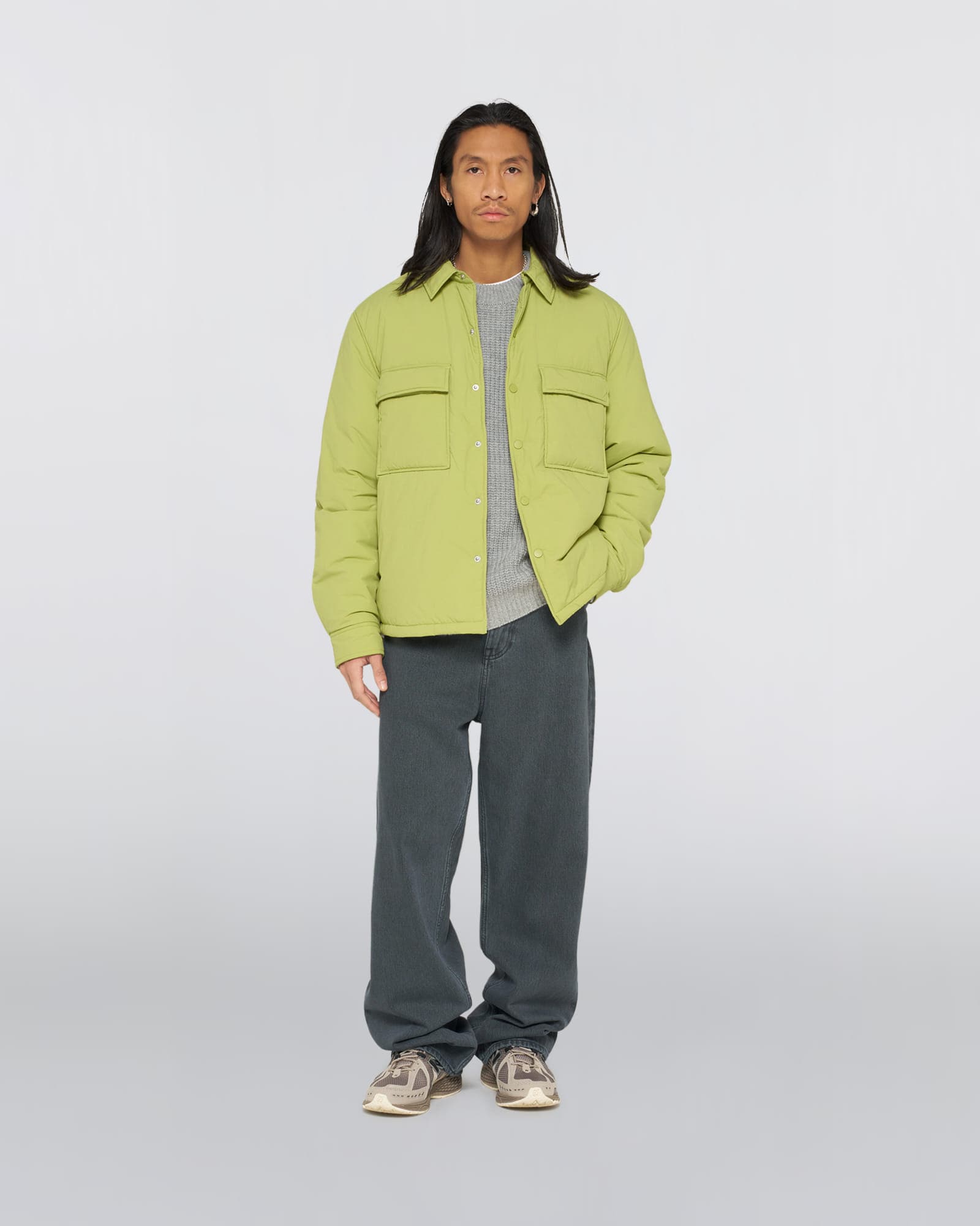 edwin t-shirt Nest Padded Overshirt Ls