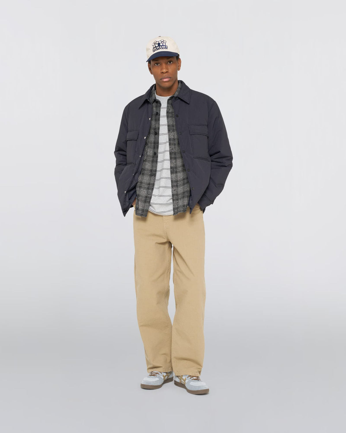 edwin t-shirt Nest Padded Overshirt Ls