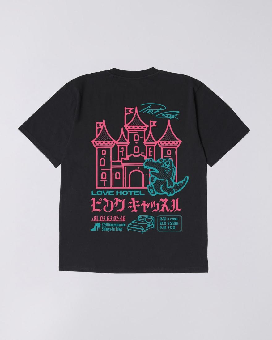 edwin t-shirt Pink Castle Ts