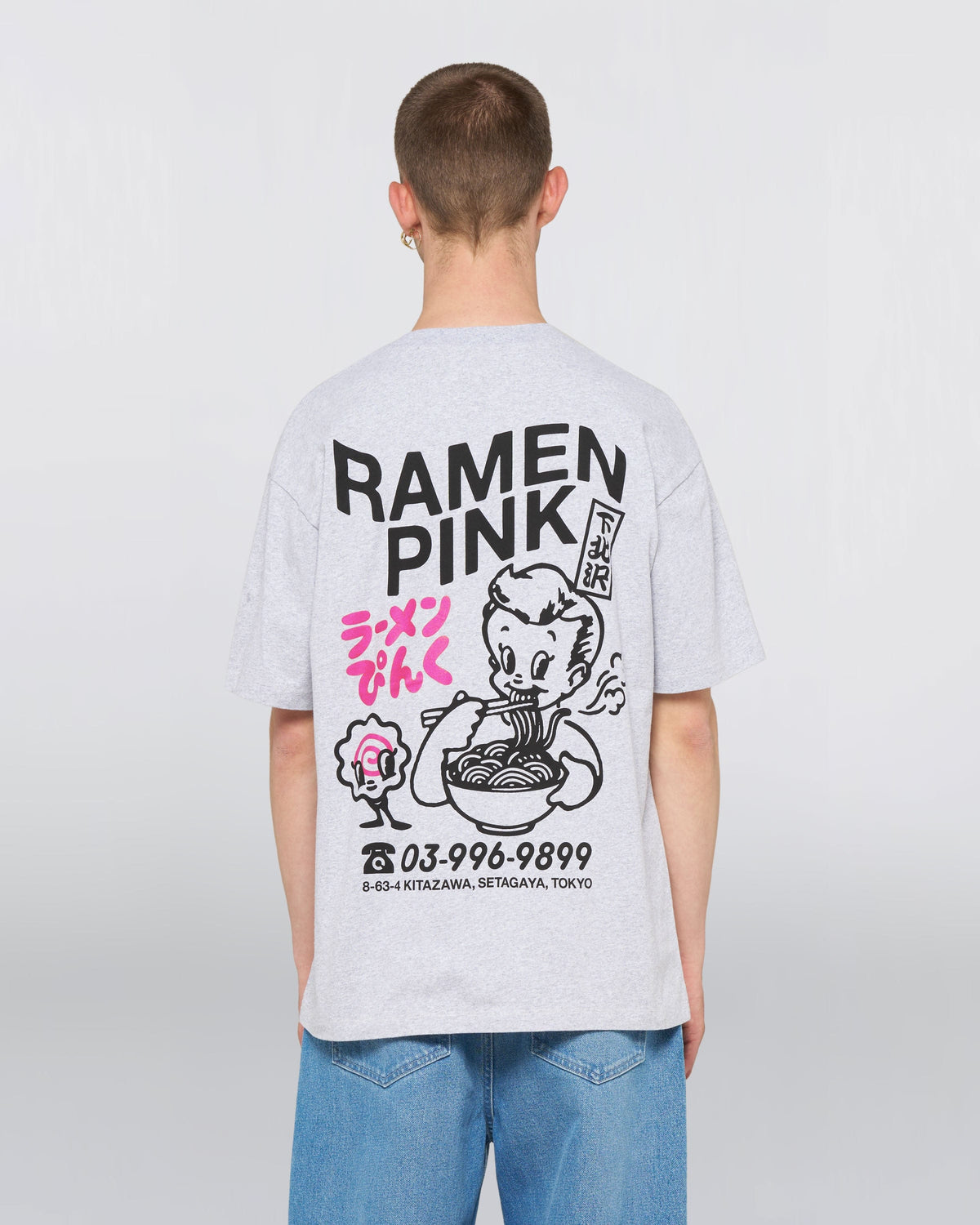 edwin t-shirt Ramen Pink Ts
