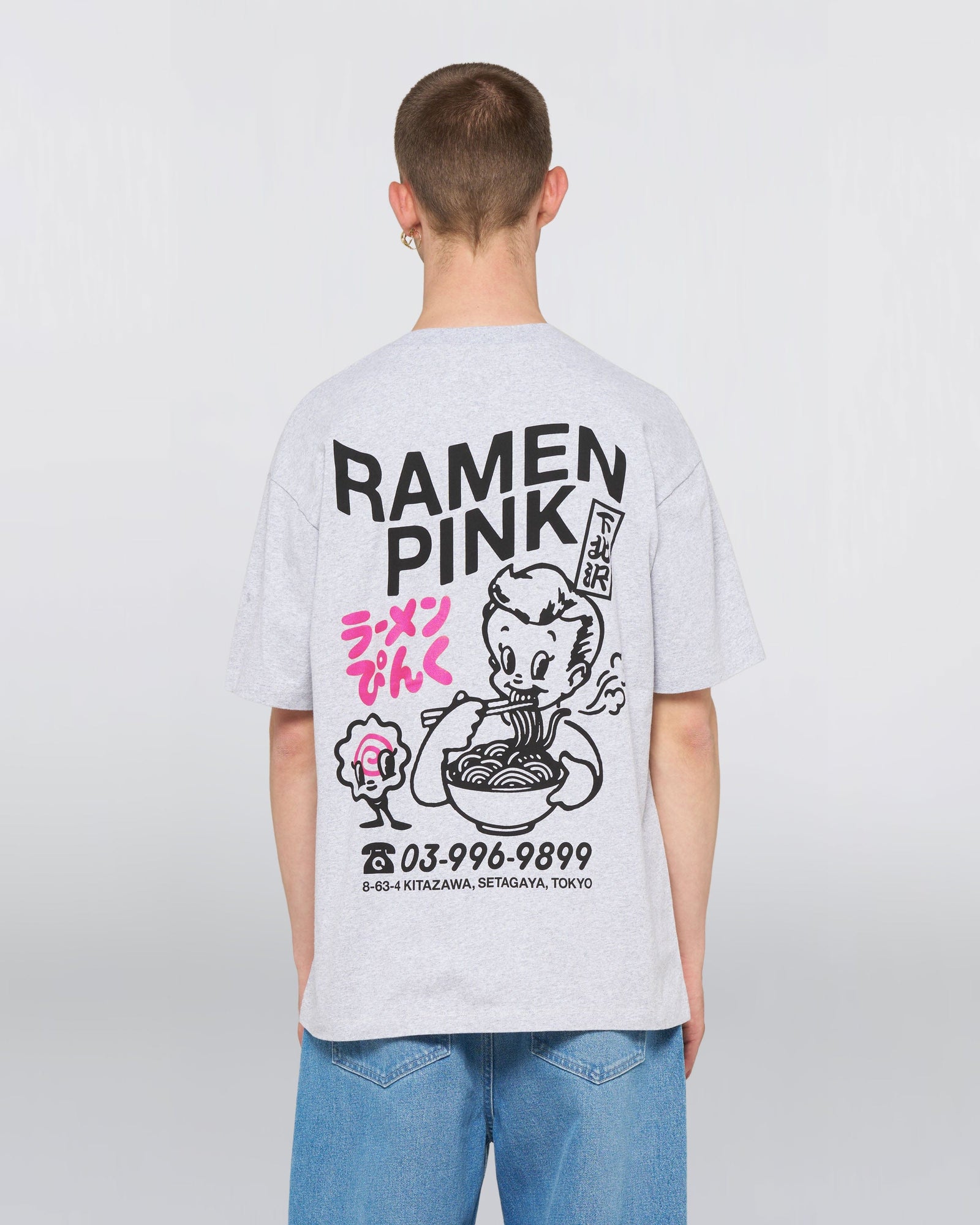 edwin t-shirt Ramen Pink Ts